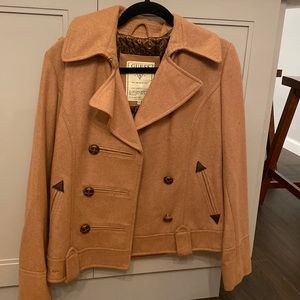 Guess Women’s Double Breasted Pea Coat